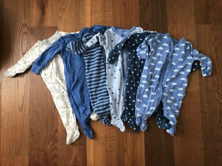 Pyjama, Grösse 68, 6teilig