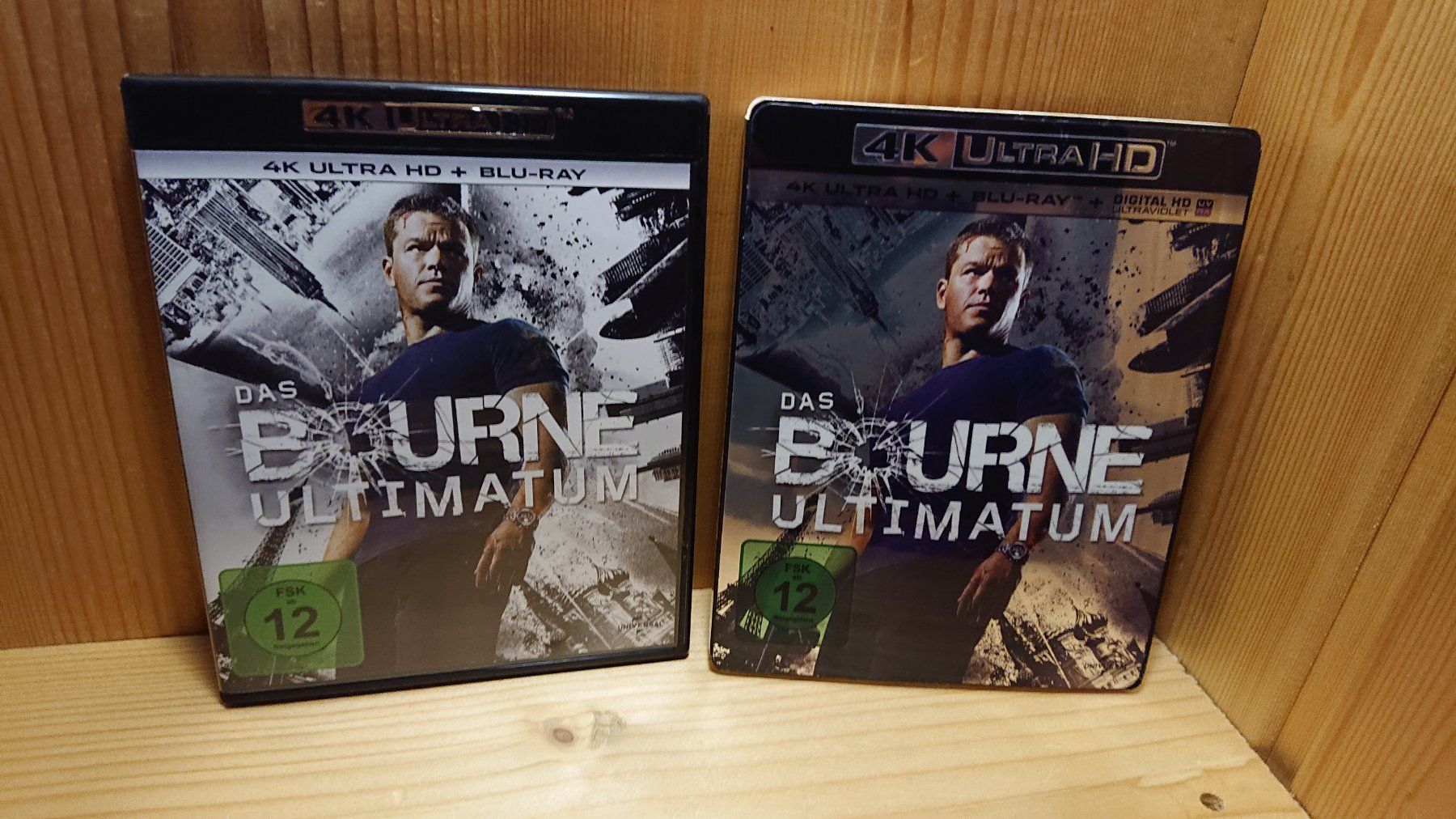 Tutti i DVDs: DAS BOURNE ULTIMATUM in 4K UHD Blu-Ray – Usato da Wilderswil venduto da Exebub 3