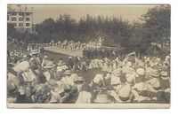 AK Fotokarte Kinderfest Jugendfest Flawil 1909 rar