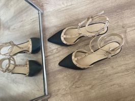 OXMOX Slingback-Pumps mit Nieten – Rockstud-Stil – 39