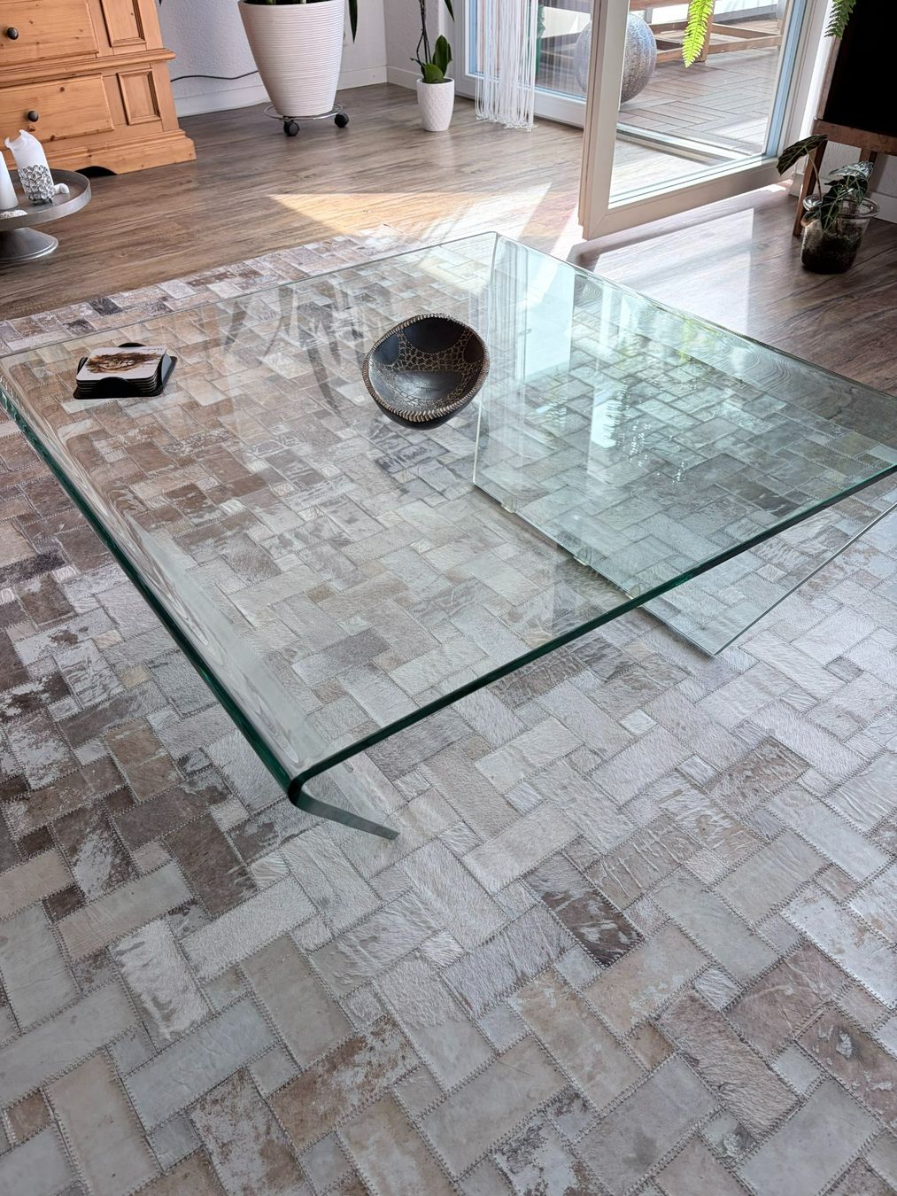 Interio Tavoli: Salon-glas-Tisch – Usato da Uettligen venduto da 70Roma