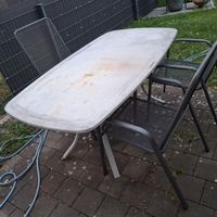 Gartentisch Massiv