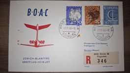 Boac Zürich - Blantyre 01.11.1966