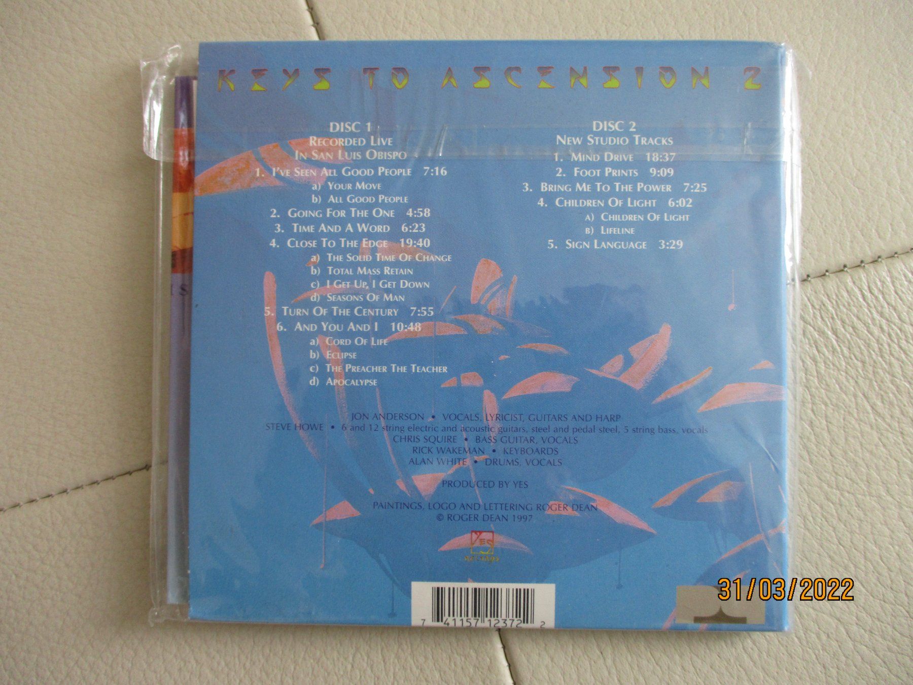 CD: Yes -- Keys To Ascension 2, mit Poster – Usato da Liestal venduto da Disc-Point 1