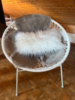 Stylischer Acapulco-Sessel in Weiß – NEUWERTIG
