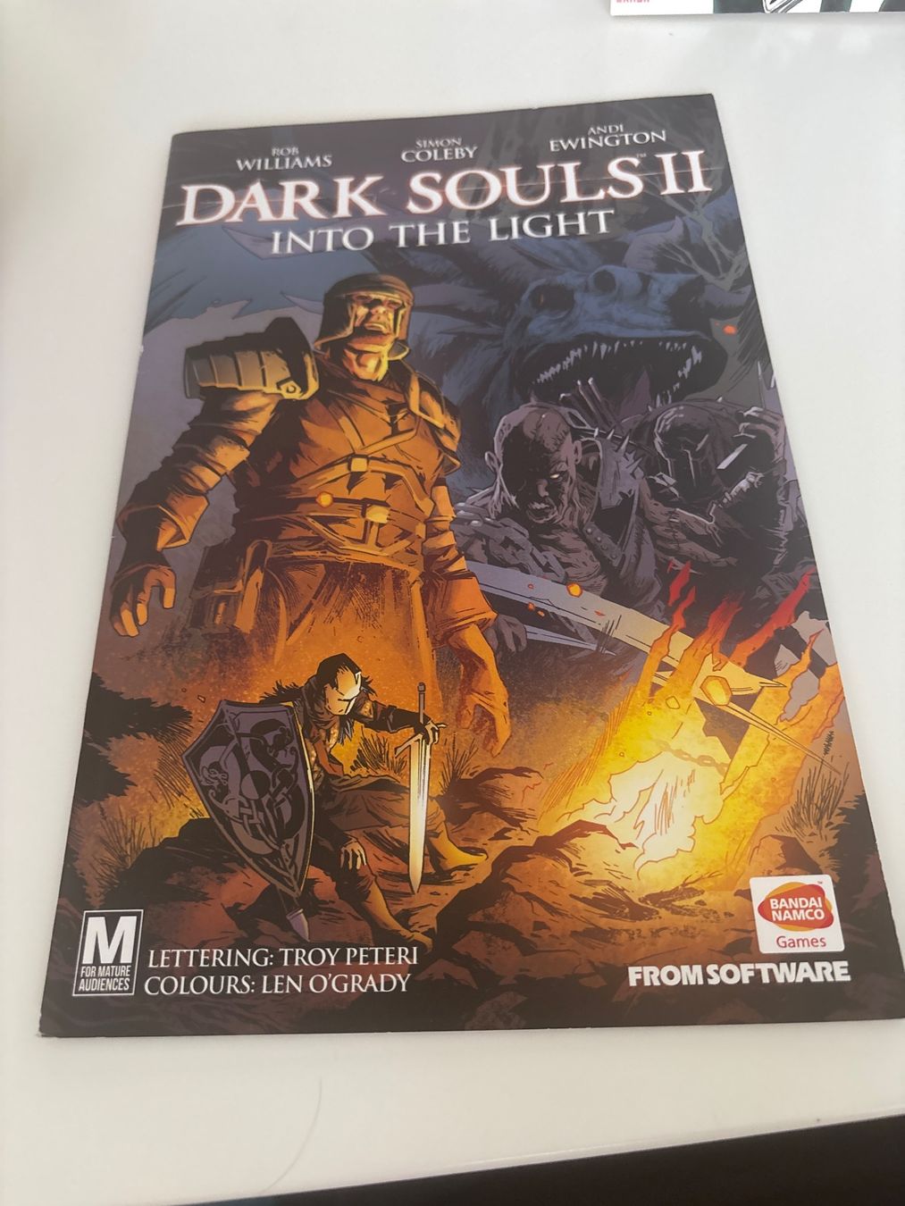 BD: Dark Souls II Into the Light Comic M – D'occasion à Gutenswil par marcoXIII