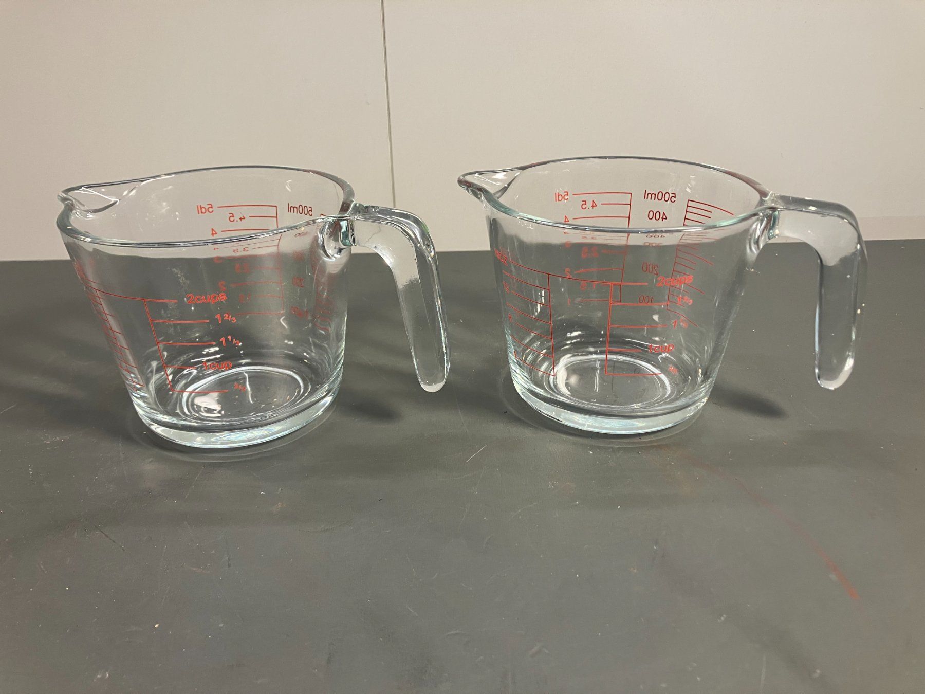 Elettrodomestici da cucina: 2St. Microwellen geeignete Glas-Messbecher 500ml ab 1.- – Nuovo (secondo la descrizione) da Lichtensteig venduto da Buy24International