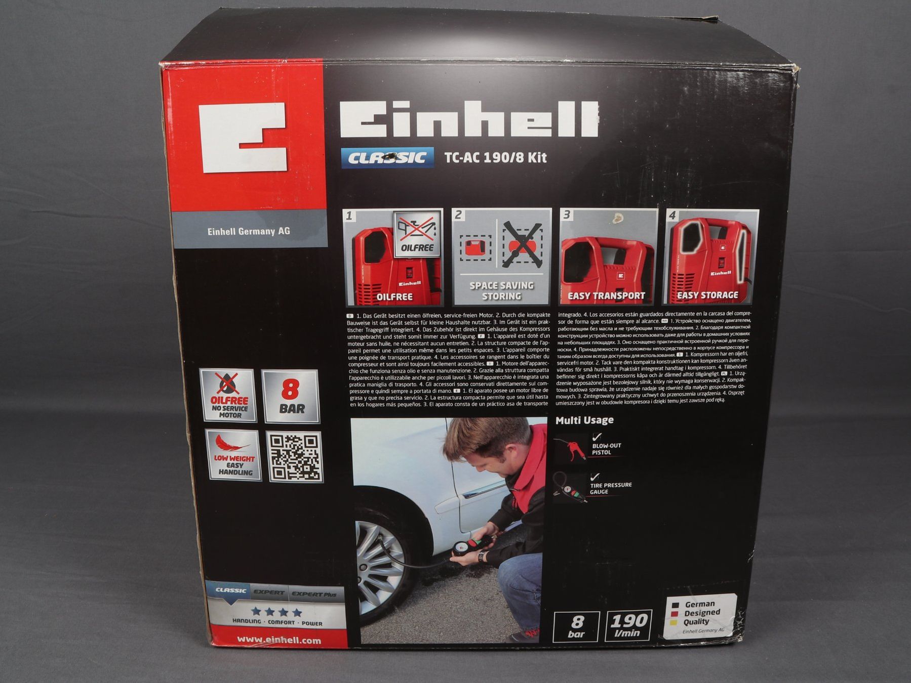 Einhell Compresseurs: EINHELL Kompressor TC-AC 190/8 Kit – D'occasion à Steinen par Restwert_Steinen 8