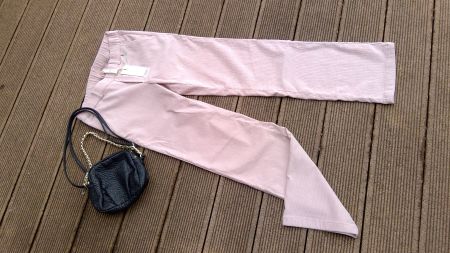 Pantalon Mellow rose marque PARA MI, taille L, NEUF
