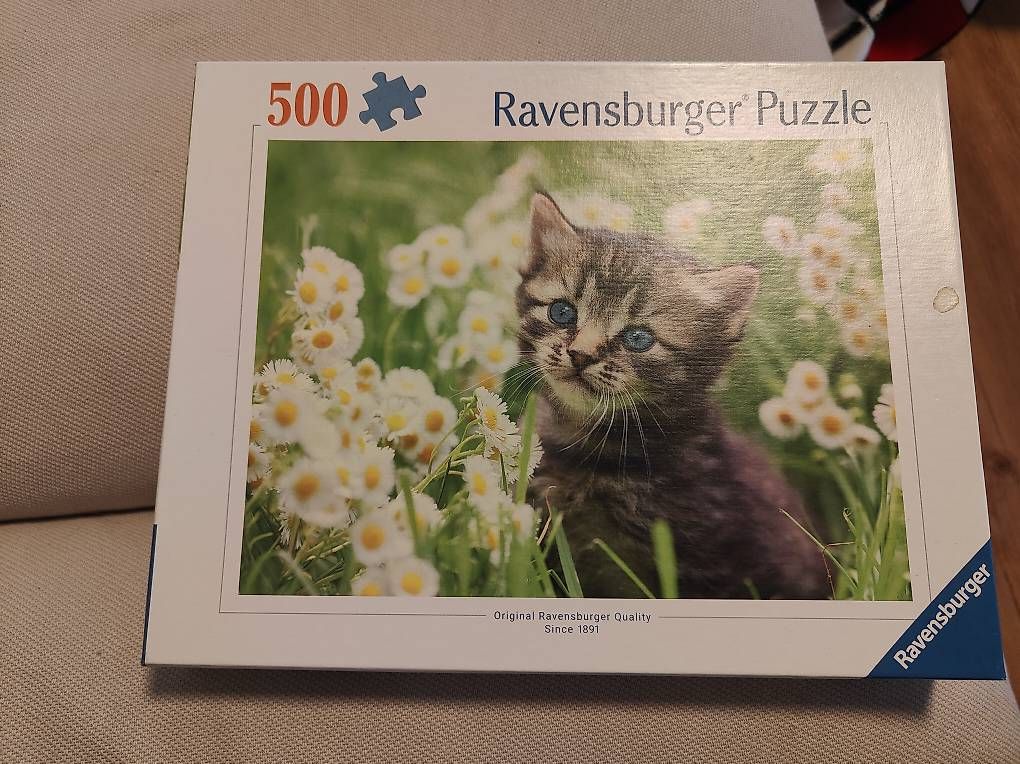 Puzzle: Ravensburger Puzzle 500pieces Katze – Usato da Luzern venduto da ser_q2gg