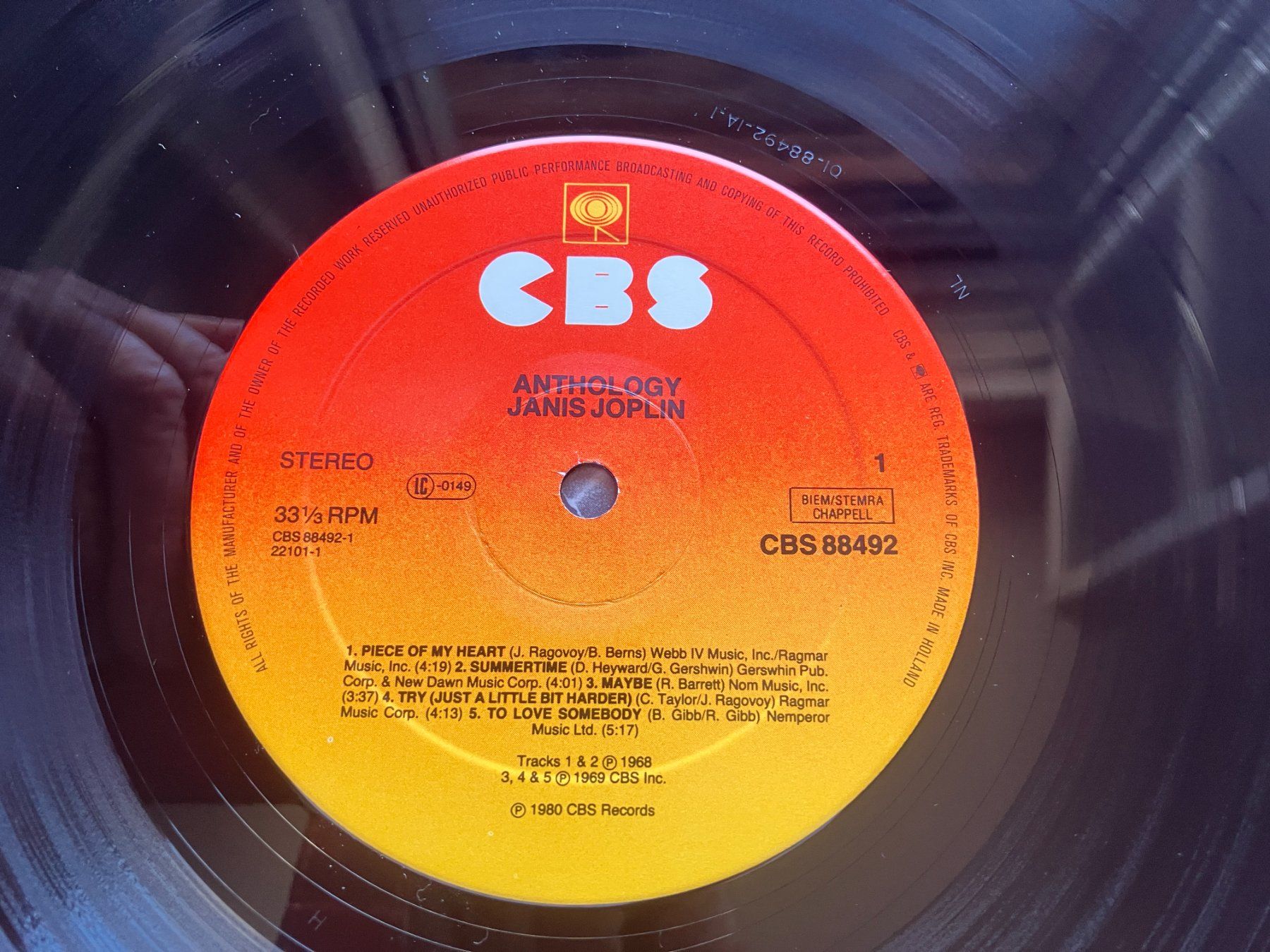 Dischi in vinile: Janis Joplin – Usato da Aarwangen venduto da Jukebox3 6