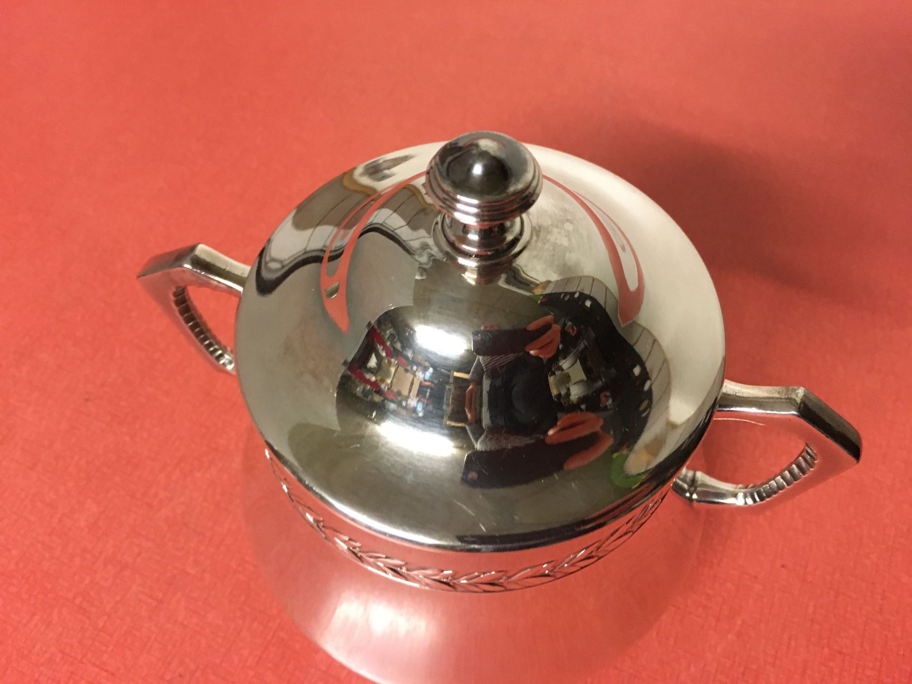 Zuckerdosen: Elegantes Zuckerdose Silber Vintage – Gebraucht aus Lanzenhäusern von vic63 2