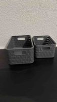 Set de 2 paniers de rangement Rotho en plastique