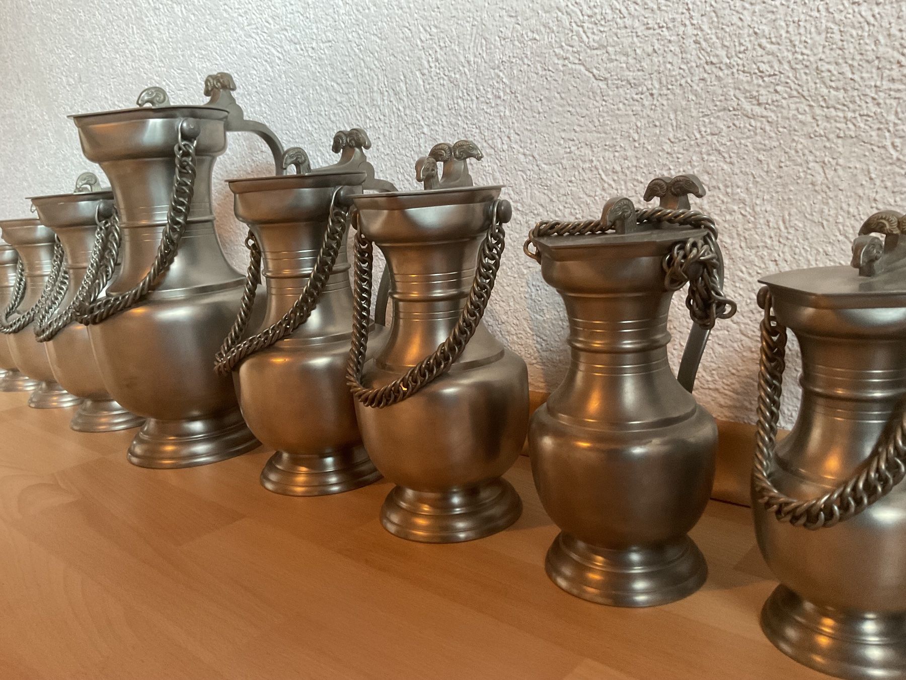 Tutte le decorazioni: 19-teiliges Walliserkannen Set – Usato da Solothurn venduto da huesi78 3