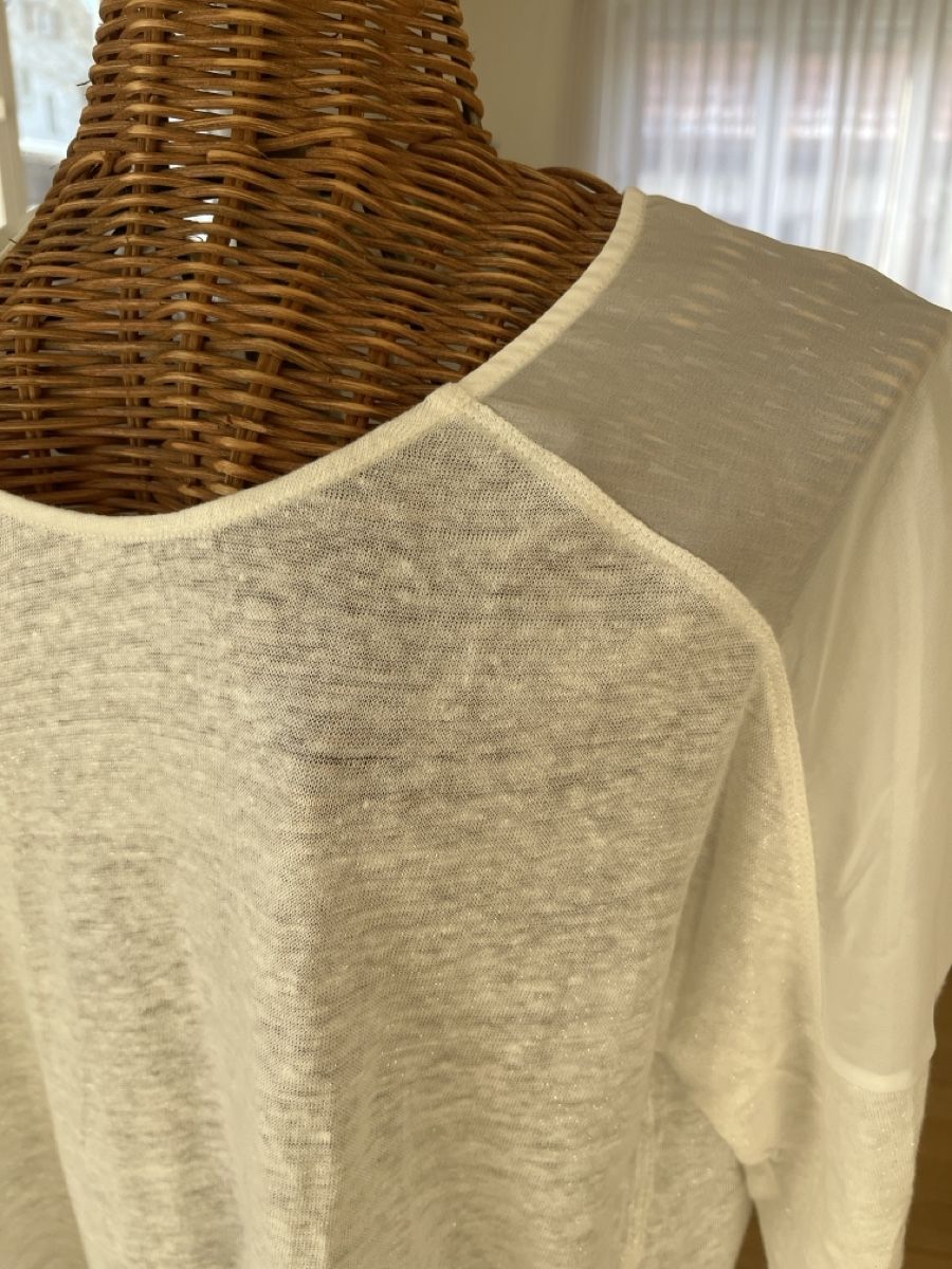 Opus T-shirt: Edles Shirt, Opus, Leinen, 38 – Usato da Solothurn venduto da Bobesch08 1