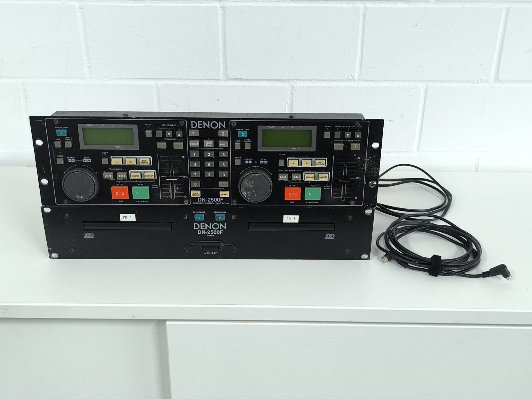 Denon Sistemi audio & multimediali: DENON DN-2500F Profi Doppel-CD-Player inkl. RC-44 – Usato da Rüti ZH venduto da Restwert_Rueti_ZH