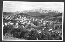 Herisau Gesamtansicht mit Säntis