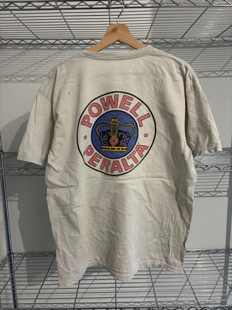 Supreme T-shirt: Supreme Powell Peralta T-shirt Size L – Usato da Lausanne venduto da user1020rnt 2
