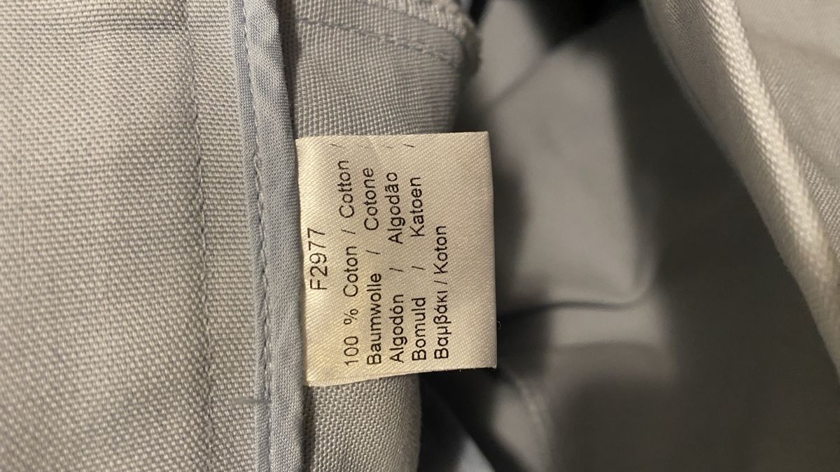 Lacoste Pantaloni: Lacoste Herren Hose, hellblau, Gr. 46, – Usato da Erlinsbach SO venduto da Nina040 4