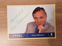 Dieter Bellmann Originalautogramm"in aller Freundschaft"