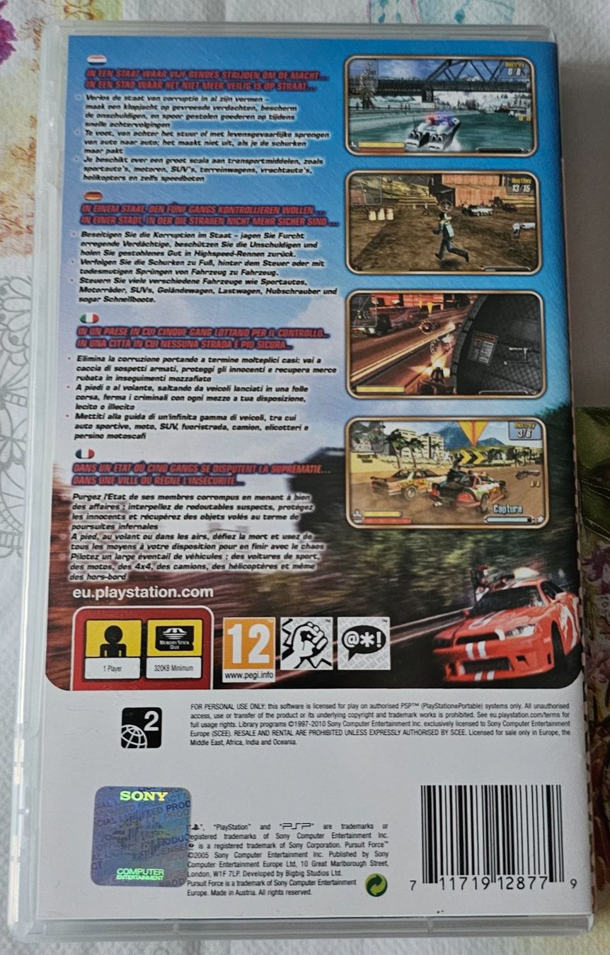 Sony Giochi: PSP Spiel - Pursuit Force – Usato da La Garde venduto da The_Hammer76 1