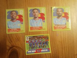Panini Sticker FIFA World Cup Congo DR Set 4Stk