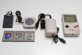 Nintendo Gameboy mit Spielen und Zubehör