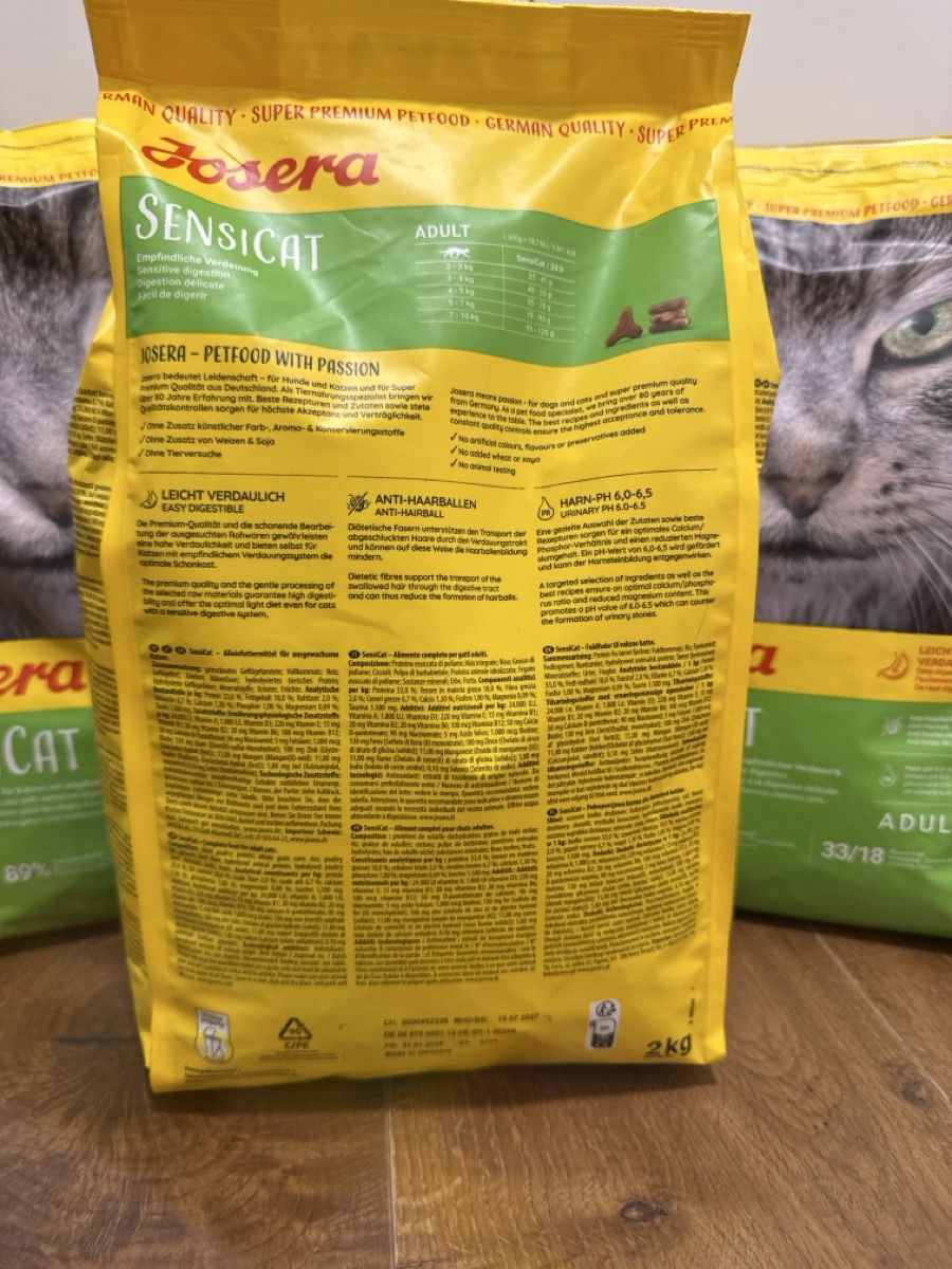 Futter: Katzenfutter-Josera sensitiv – Neu und originalverpackt aus Kottwil von risl 1