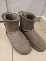 neuwertige  Winterboots in grau grösse 39