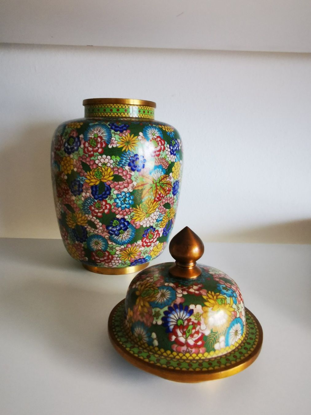 Vasen & Gefässe: Vaso in cloisonnè cinese – Gebraucht aus Brissago von Kri_2k8j 1