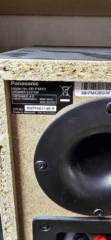 Casse acustiche: Panasonic Lautsprecher – Usato da Waldstatt venduto da jocus08 1