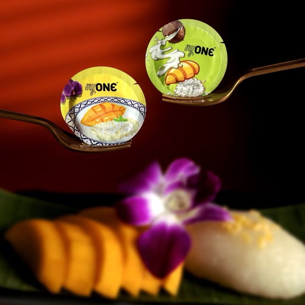 Verhütung: Limited Edition Condoms Thai-Mango+Coconut milk – Neu und originalverpackt aus Küttigen von JoCRoxx 2