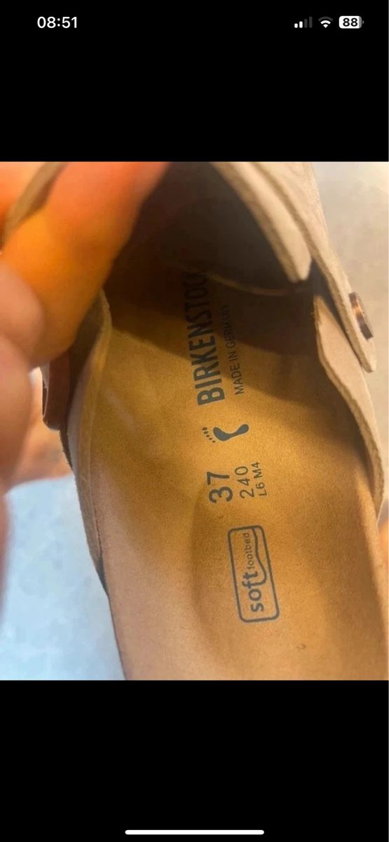 Birkenstock Scarpe da donna: Birkenstock einmal getragen  – Nuovo (secondo la descrizione) da Basel venduto da Lizzy_01 4