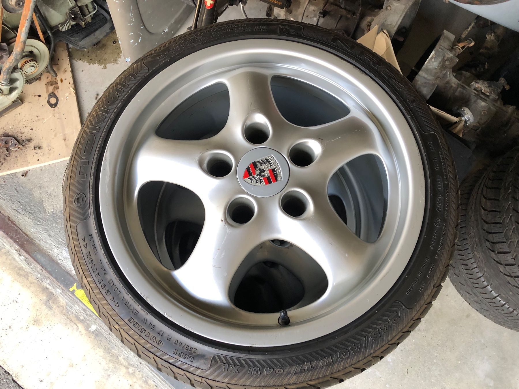 Porsche Pneumatici & Ruote complete: PORSCHE 911 Cup Felgen 17" – Usato da Escholzmatt venduto da aircooledparts