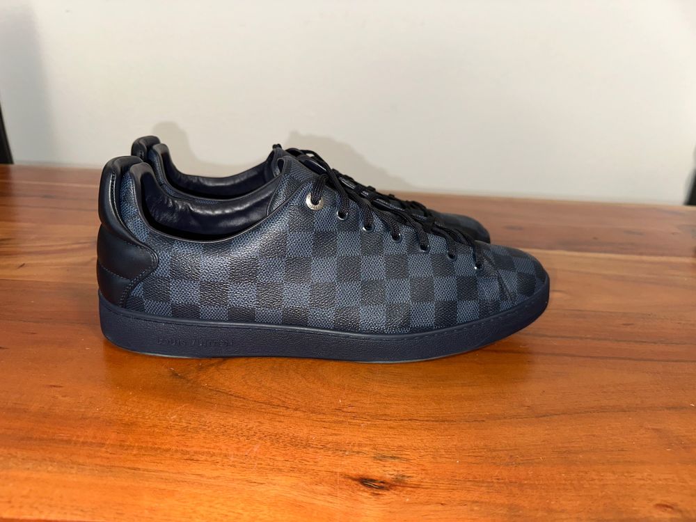 Louis Vuitton Scarpe da uomo: Louis Vuitton Sneaker 👟 Damier Cobalt Gr. 46 – Usato da Zürich venduto da swizzmember 1