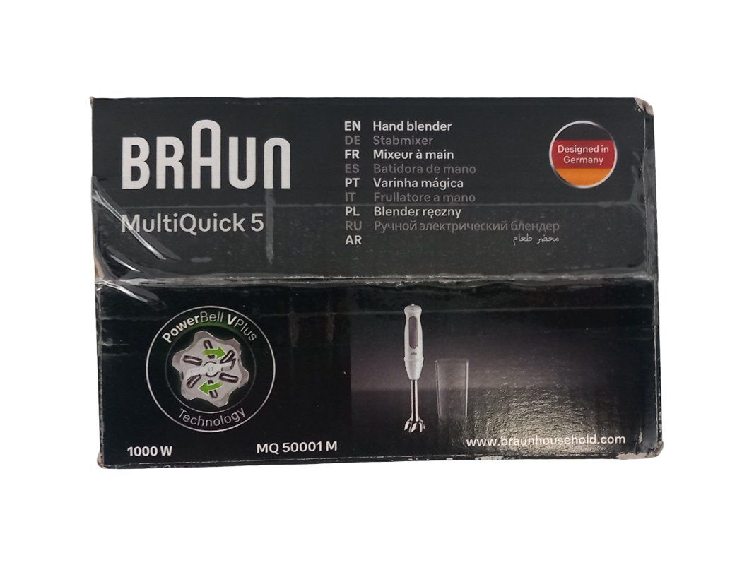 Braun Elettrodomestici da cucina: BRAUN Multiquick 6  Stabmixer/handblender – Nuovo (secondo la descrizione) da Hünenberg venduto da Restwert_Zug 2