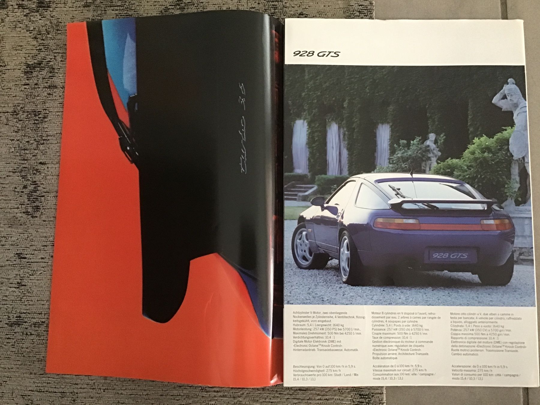 Porsche Documenti: Porsche Posterprospekt März 1993 – Usato da Scherzingen venduto da Starseller62 1