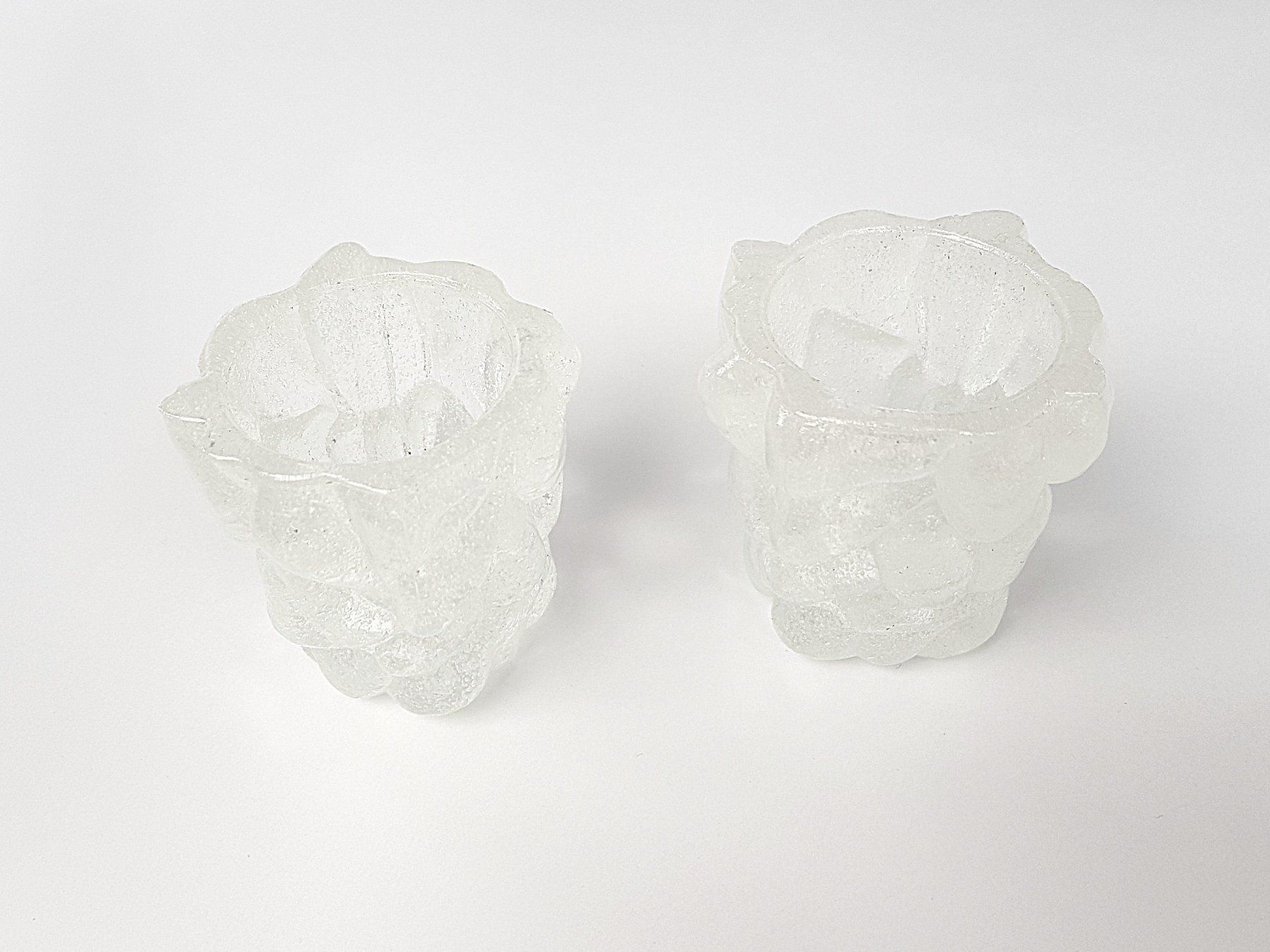 Portacandele: Kerzenständerset Glas 2-teilig – Usato da Suhr venduto da Restwert_Suhr