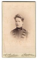 Fotografie A. Monbaron, Neuchatel, Rue d