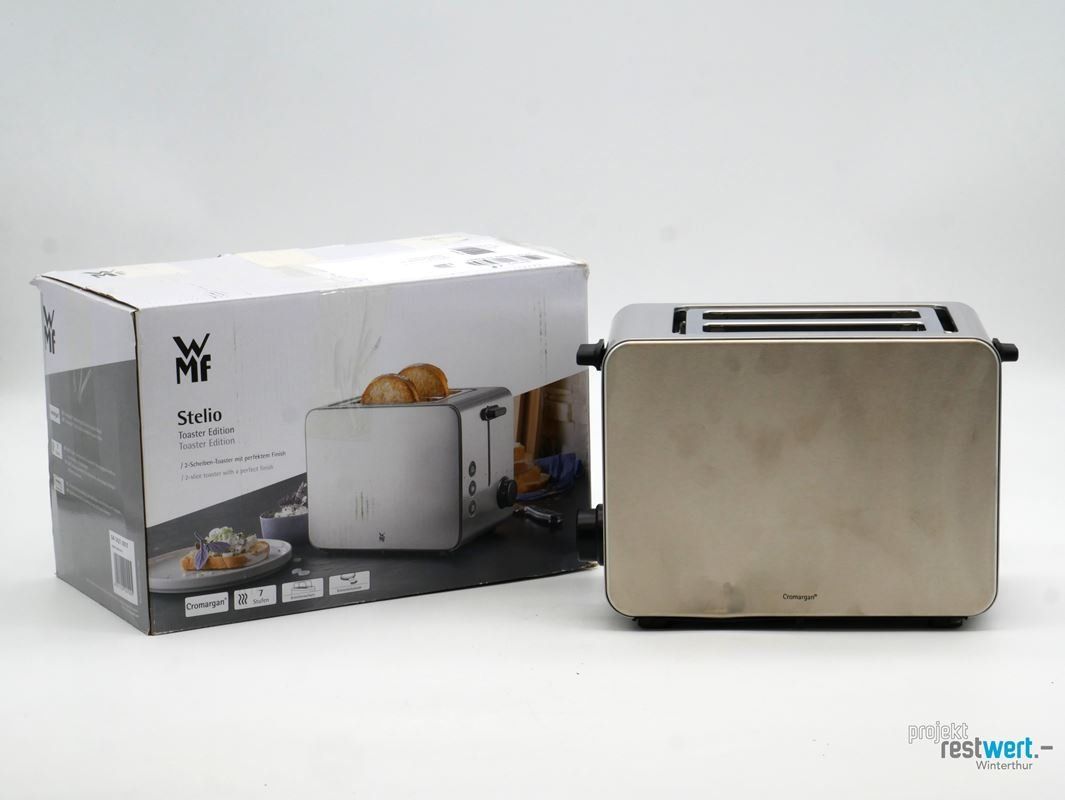 WMF Elettrodomestici da cucina: WMF Stelio Zweischlitz Toaster Edition 900W – Nuovo (secondo la descrizione) da Winterthur venduto da Restwert_Winterthur