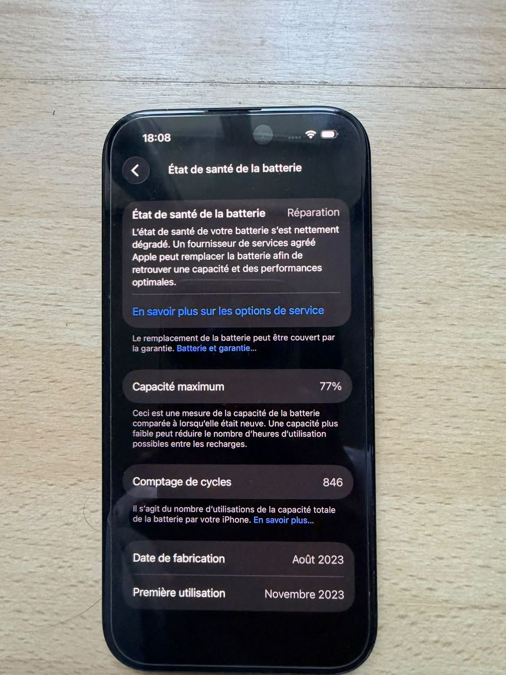 Apple Portables: Iphone 15 – D'occasion à Peseux par Mitroel 2