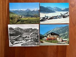 Lot  4 Postkarten Amden ab 1951  (M574)