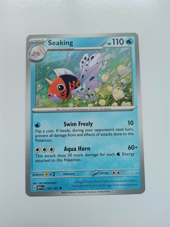POKEMON FIGURA SEAKING (Golking Poissoroy) No_k23439 Pokémon di prima