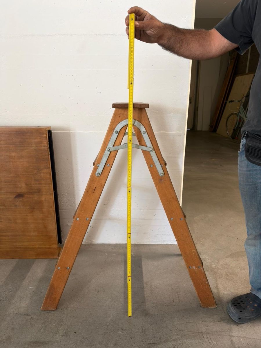 Scale: Klassische Holzbock-Leiter – Usato da Chur venduto da pet_q7kd 2