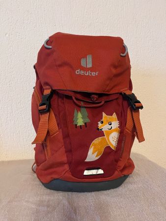 Deuter Kinderrucksack Waldfuchs 10 rot gebraucht