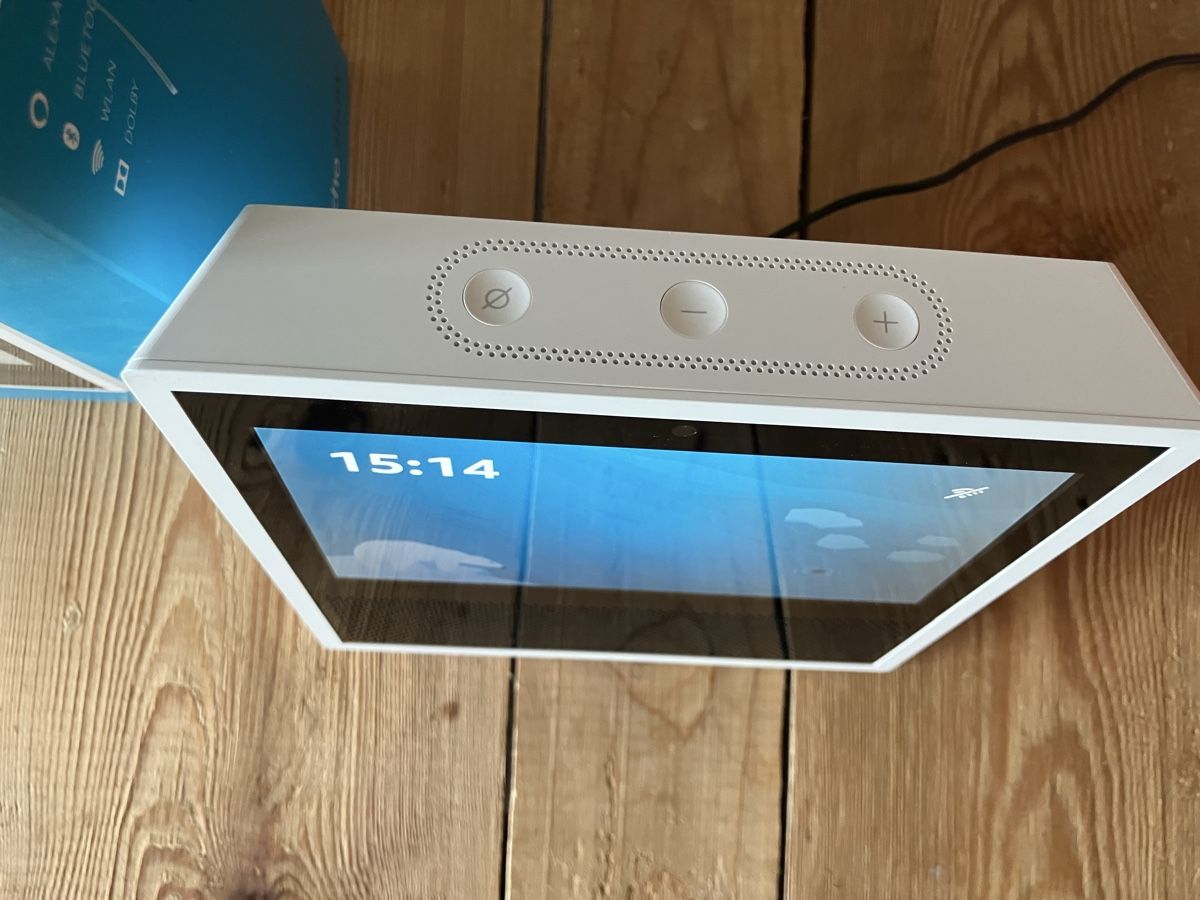 Amazon Lettore multimediale & Streamer: Amazon Echo Show 1.Gen - Weiss, OVP, Netzteil, reset – Nuovo (secondo la descrizione) da Odogno venduto da chi_ds8t 2