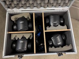 4 LED bewegliche Strahler (Lot 224) 2504 Biel