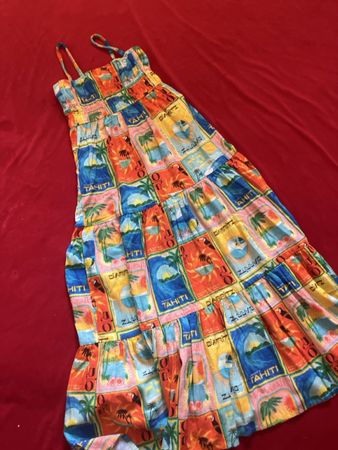 Kleid Roxy Atlas Sommer Grösse S bunte Musterung neu