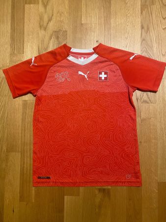 ORIGINAL SCHWEIZ NATI SAISON 2018/20 MAILLOT PUMA SVIZZERA S