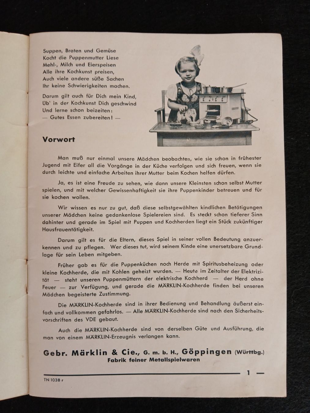 Giocattoli: Märklin Kinderkochherd EL 9629/2 – Usato da Reinach BL venduto da oriak1987 9